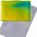3D Lenticular Business Card Holder - 2 5/8"x4" (Yellow/Blue/Green)
